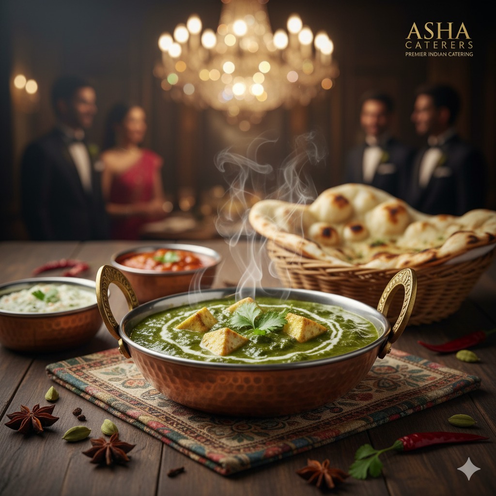 Elegant buffet setup